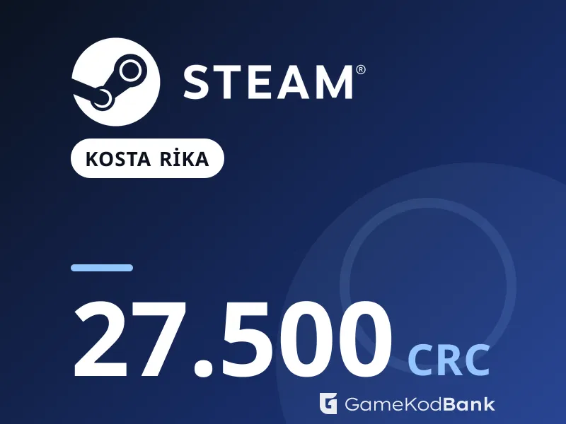 Steam Kosta Rika 27.500 CRC