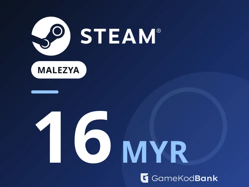Steam Malezya 16 MYR