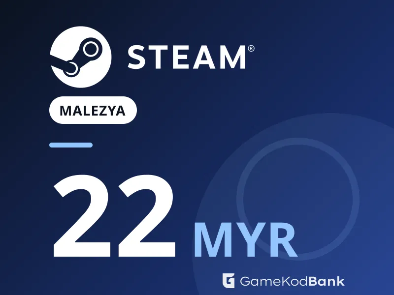 Steam Malezya 22 MYR