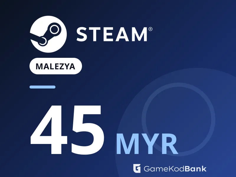 Steam Malezya 45 MYR