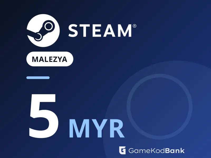 Steam Malezya 5 MYR