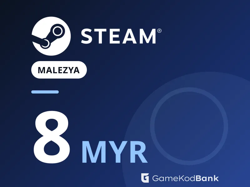 Steam Malezya 8 MYR