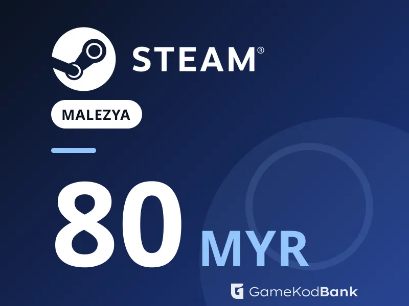 Steam Malezya 80 MYR