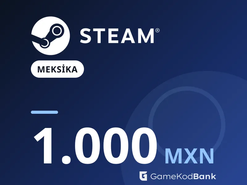 Steam Meksika 1.000 MXN