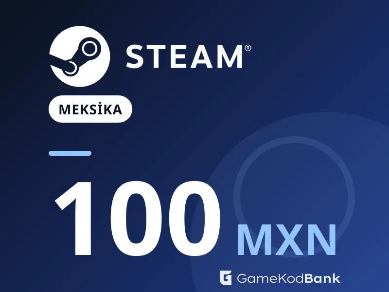 Steam Meksika 100 MXN