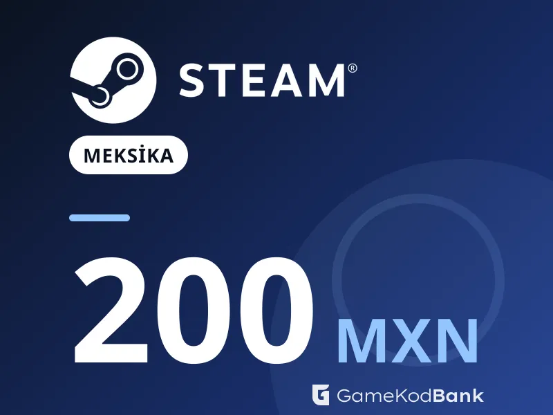 Steam Meksika 200 MXN
