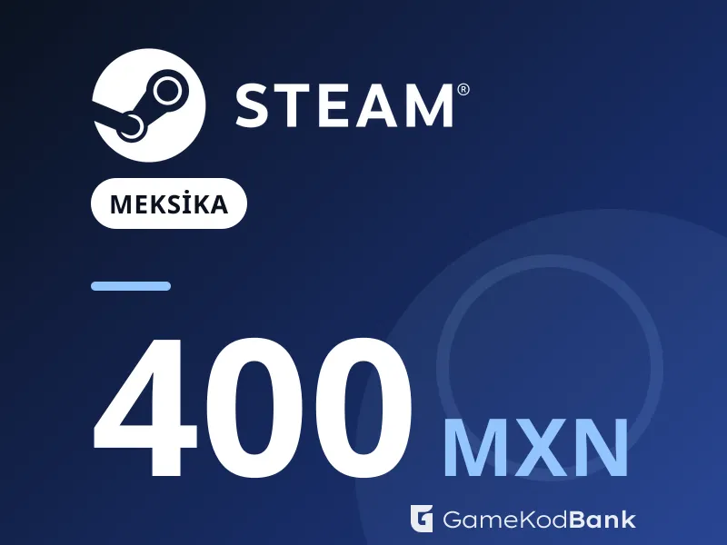 Steam Meksika 400 MXN