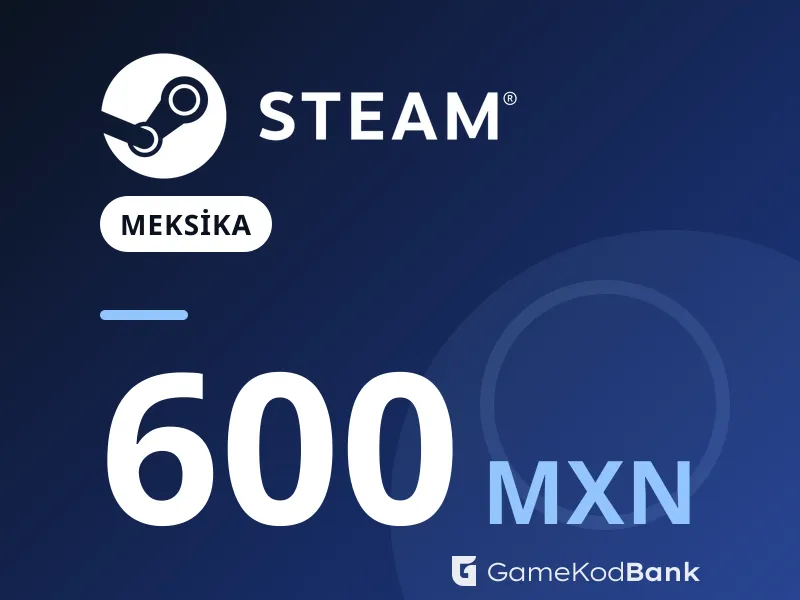 Steam Meksika 600 MXN