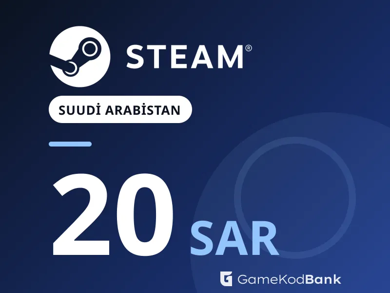 Steam Suudi Arabistan 20 SAR