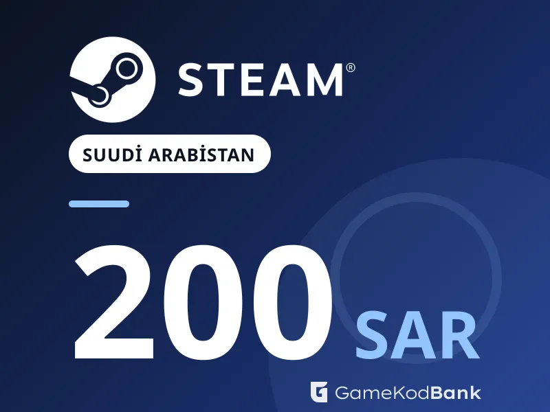 Steam Suudi Arabistan 200 SAR