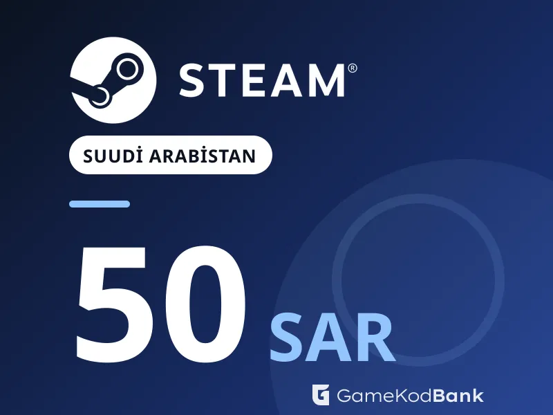 Steam Suudi Arabistan 50 SAR