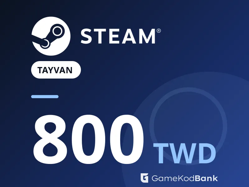 Steam Tayvan 800 TWD