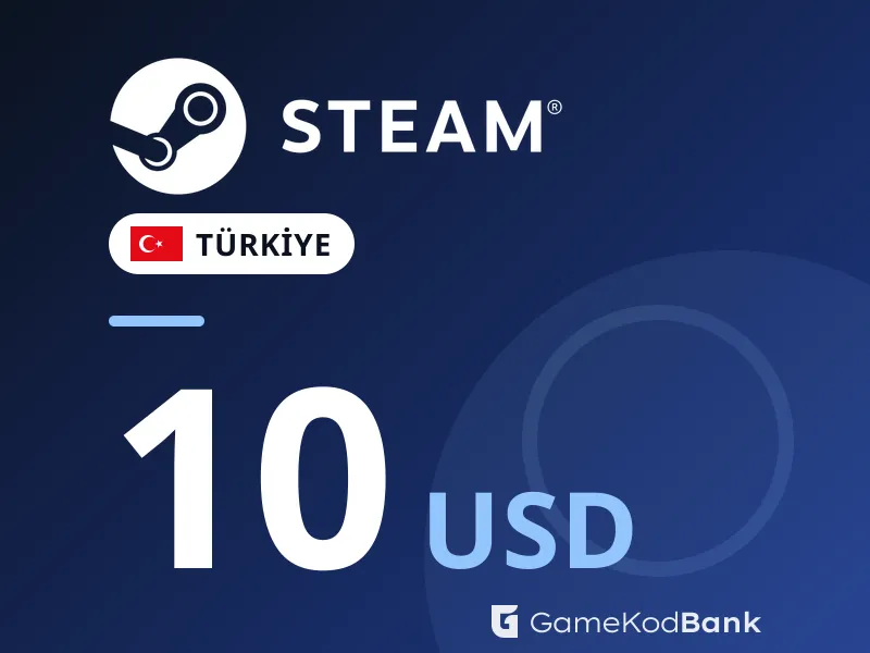 Steam Türkiye 10 USD