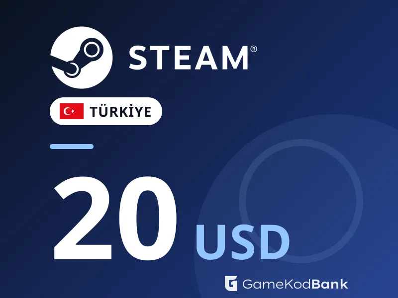 Steam Türkiye 20 USD