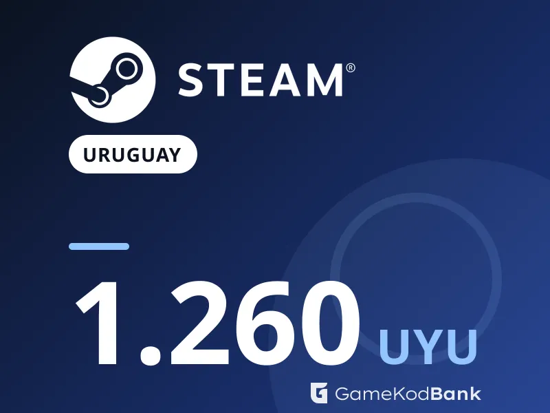 Steam Uruguay 1.260 UYU