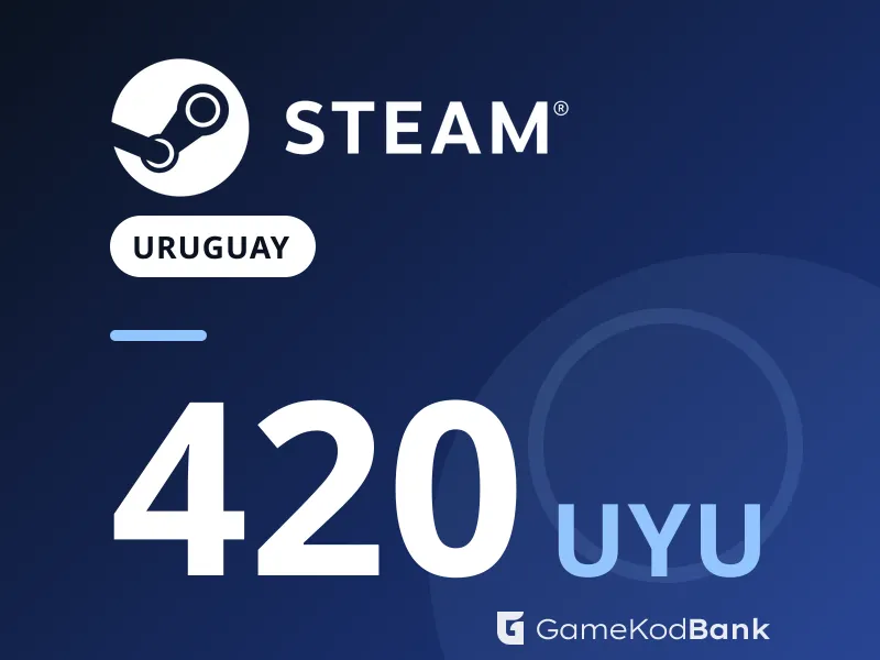 Steam Uruguay 420 UYU