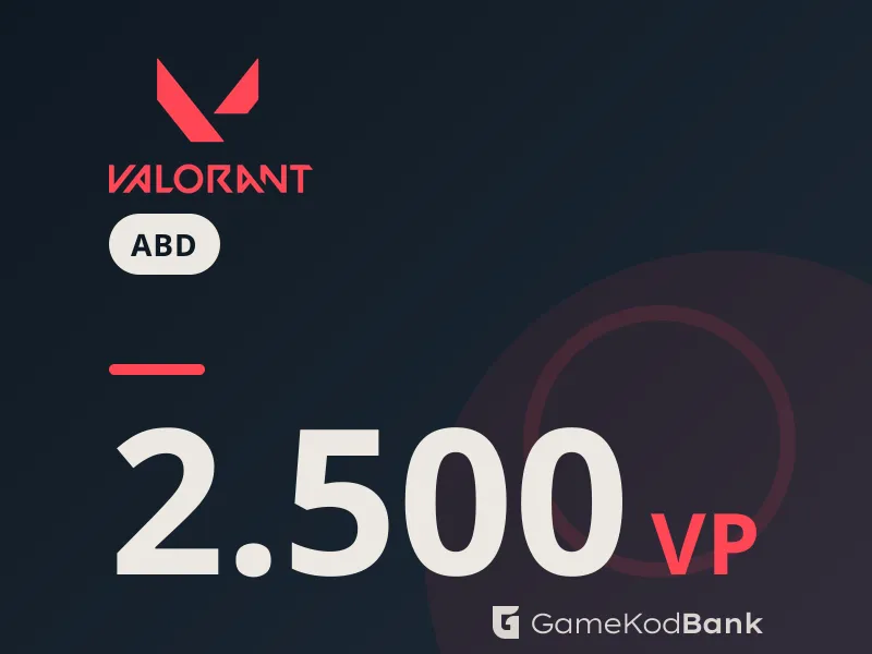 Valorant ABD 2.500 VP