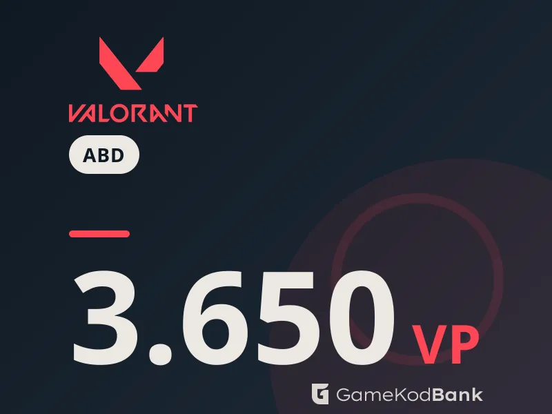 Valorant ABD 3.650 VP