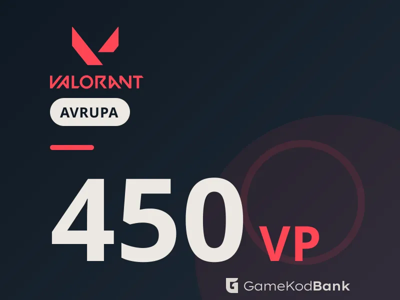 Valorant Avrupa 450 VP