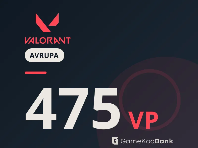 Valorant Avrupa 475 VP