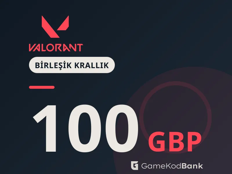 Valorant Birleşik Krallık 100 GBP