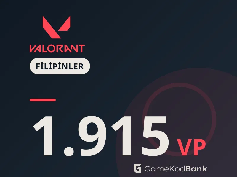 Valorant Filipinler 1.915 VP