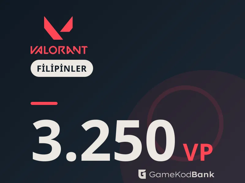 Valorant Filipinler 3.250 VP