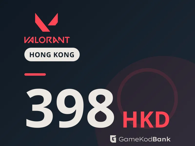 Valorant Hong Kong 398 HKD