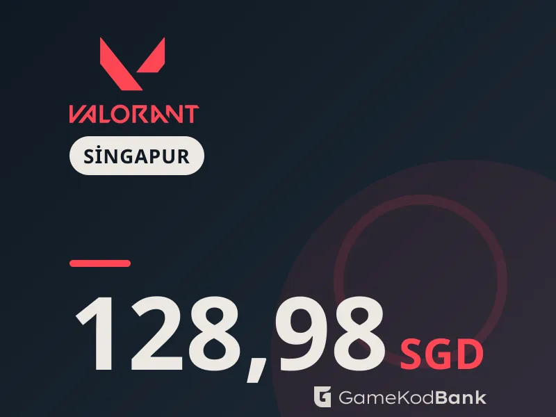 Valorant Singapur 128,98 SGD