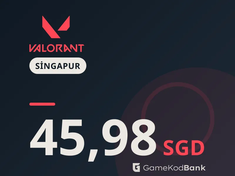 Valorant Singapur 45,98 SGD