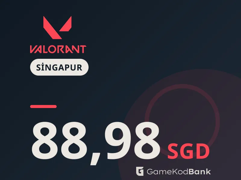 Valorant Singapur 88,98 SGD