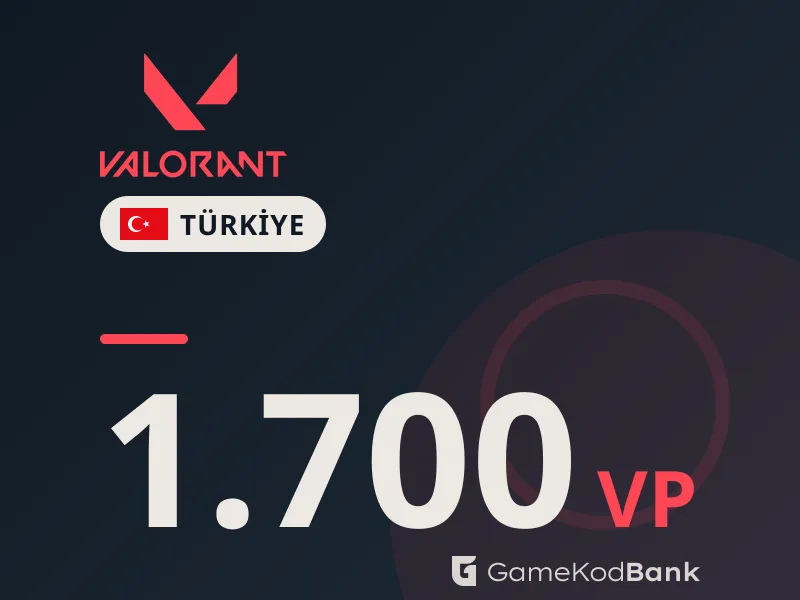 Valorant Türkiye 1.700 VP
