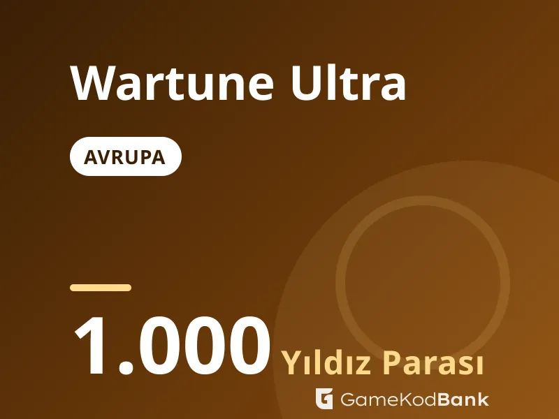 Wartune Ultra Avrupa 1.000 Yıldız Parası