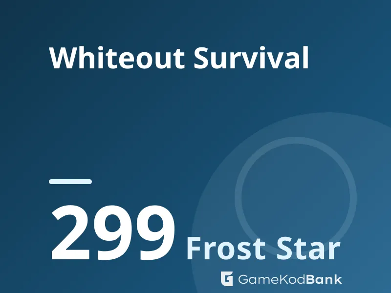 Whiteout Survival 299 Frost Star