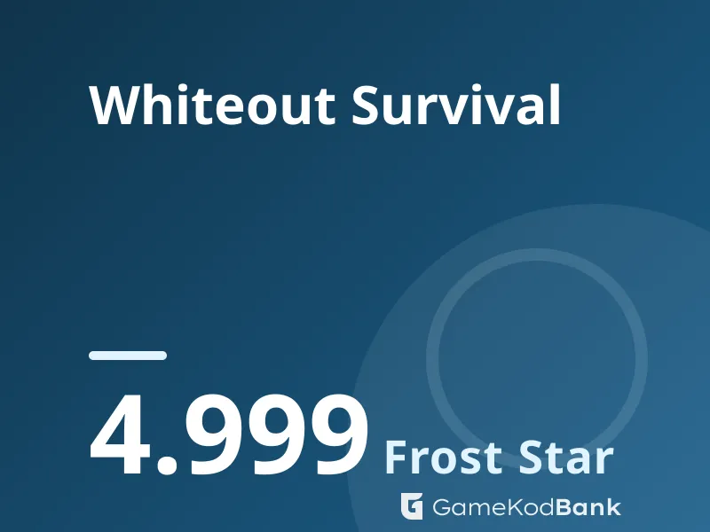 Whiteout Survival 4.999 Frost Star