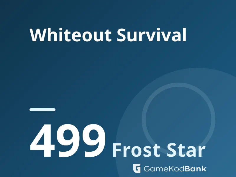 Whiteout Survival 499 Frost Star