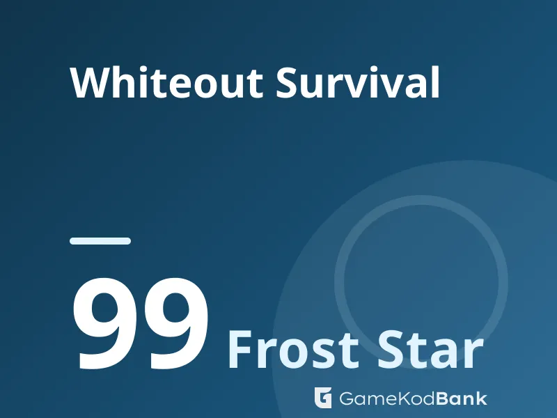 Whiteout Survival 99 Frost Star