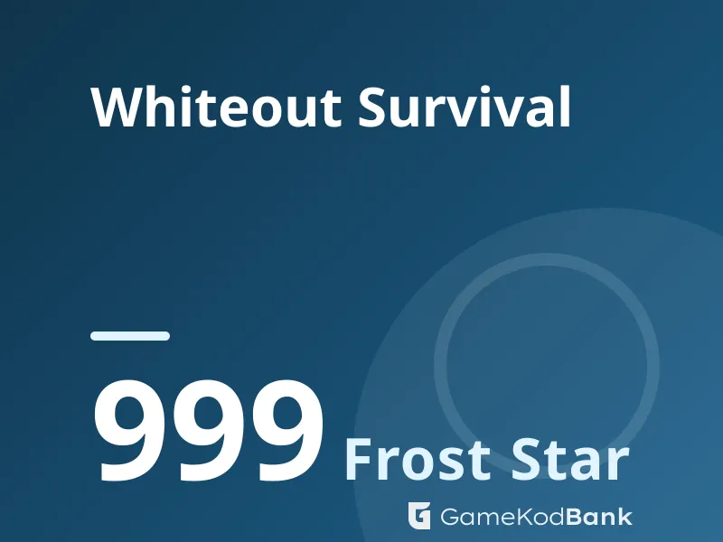 Whiteout Survival 999 Frost Star