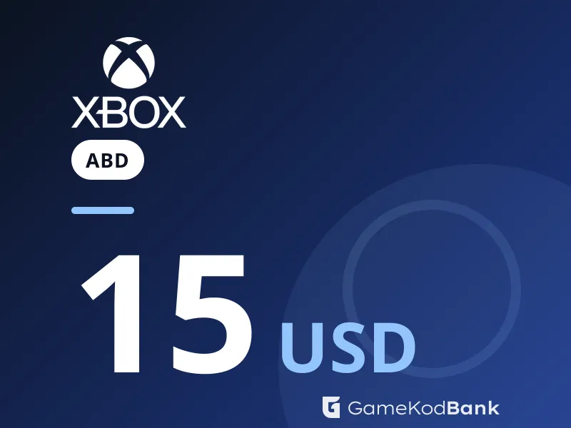 Xbox ABD 15 USD