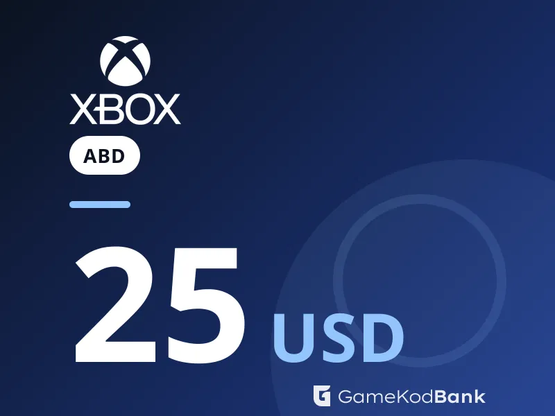 Xbox ABD 25 USD