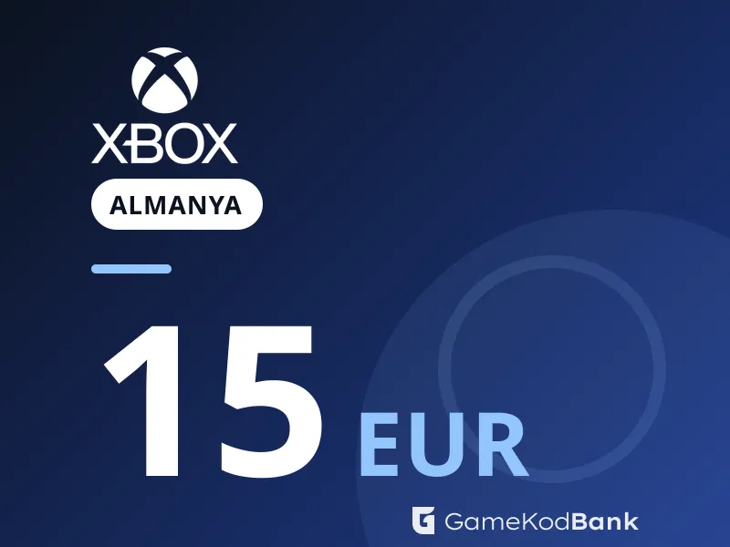 Xbox Almanya 15 EUR