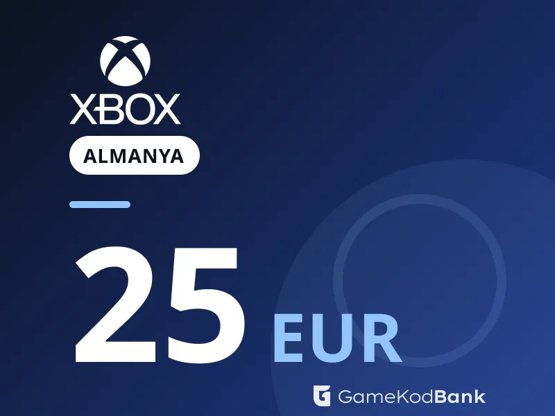 Xbox Almanya 25 EUR