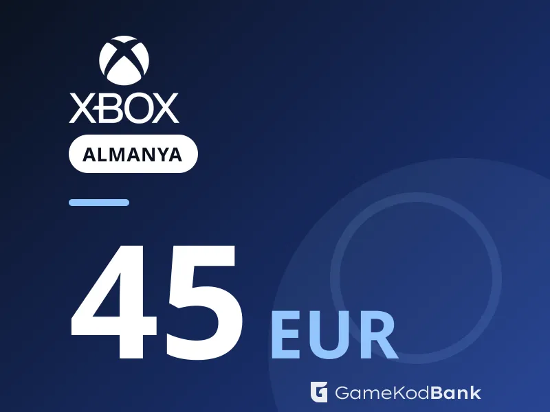 Xbox Almanya 45 EUR