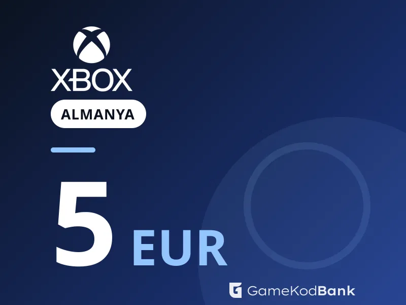 Xbox Almanya 5 EUR