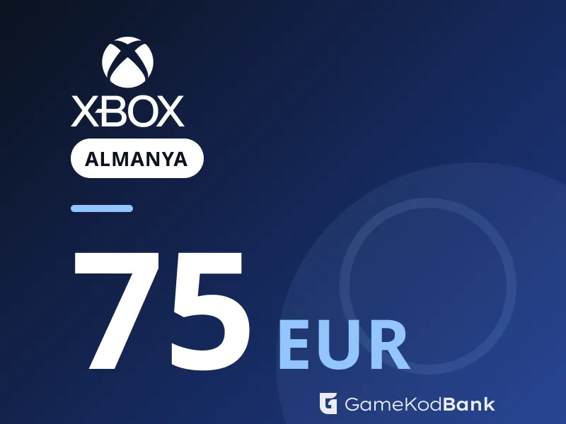 Xbox Almanya 75 EUR
