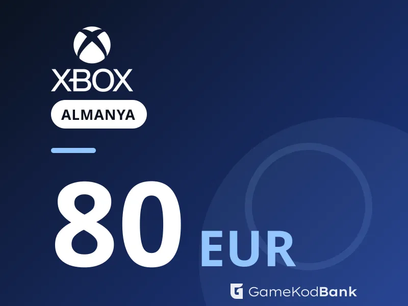 Xbox Almanya 80 EUR