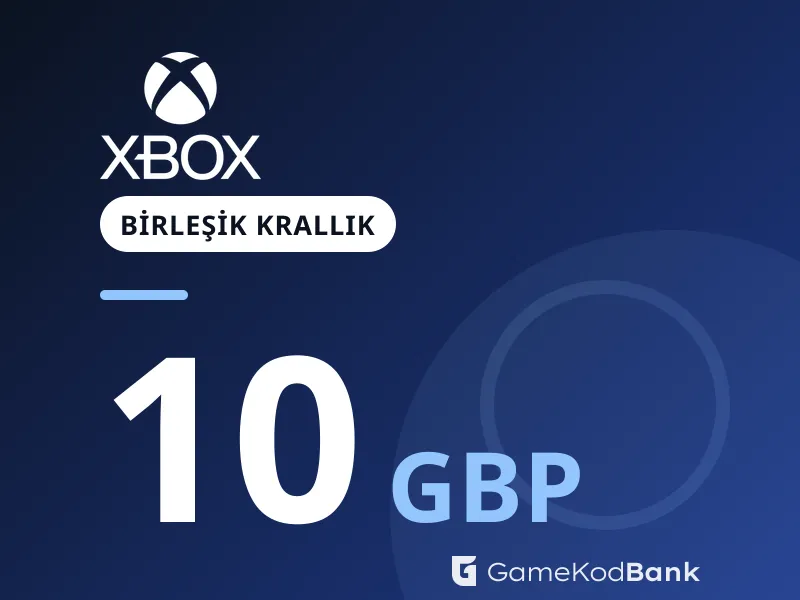 Xbox Birleşik Krallık 10 GBP