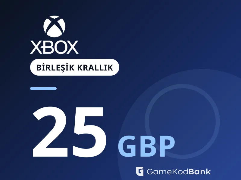 Xbox Birleşik Krallık 25 GBP