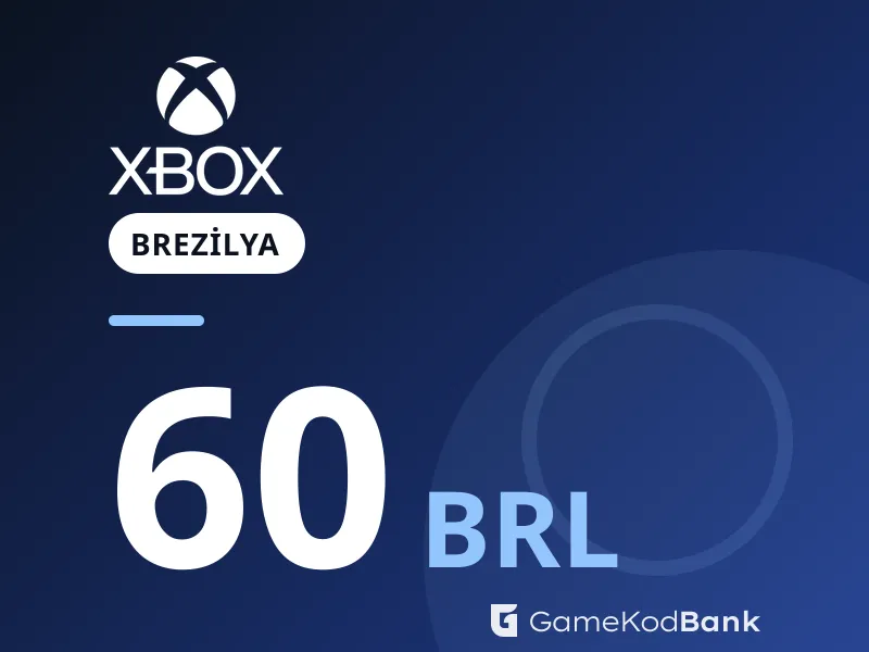 Xbox Brezilya 60 BRL