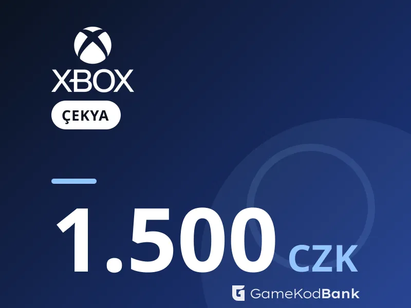 Xbox Çekya 1.500 CZK